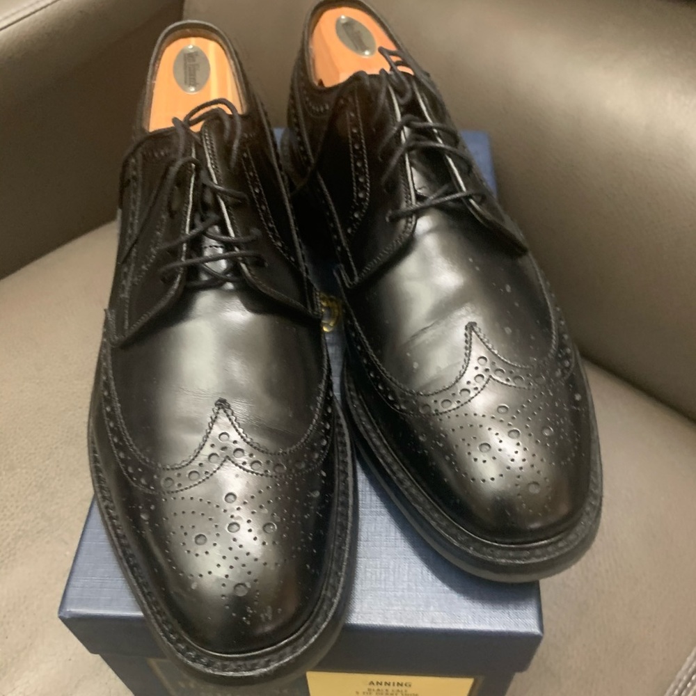 Leather European Brogue Shoes